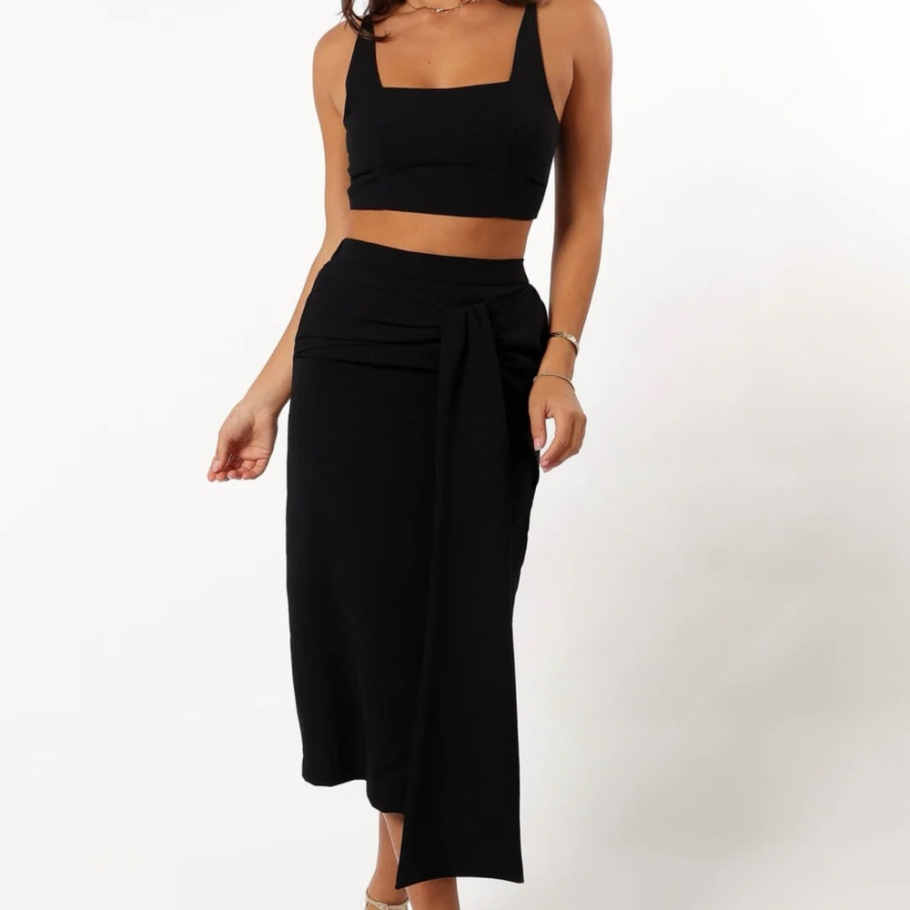 Petal and pup Zanita 2 piece set Black